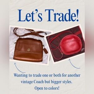 LETS TRADE BAGS :)